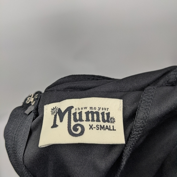 SHOW ME YOUR MUMU Faye Flutter Maxi Dress Size XS - Picture 8 of 8